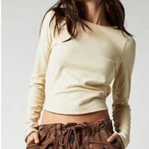 NWOT Free People be My Baby Tee